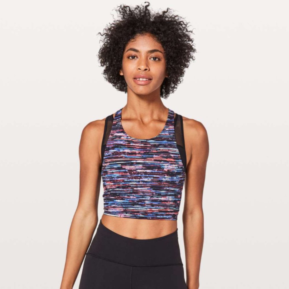 Lululemon Break Free Tank Nulux Hinshu Alpine 2 - Picture 3 of 15
